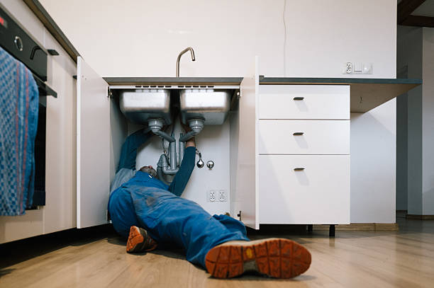Professional Plumbing technician working in Chico, TX